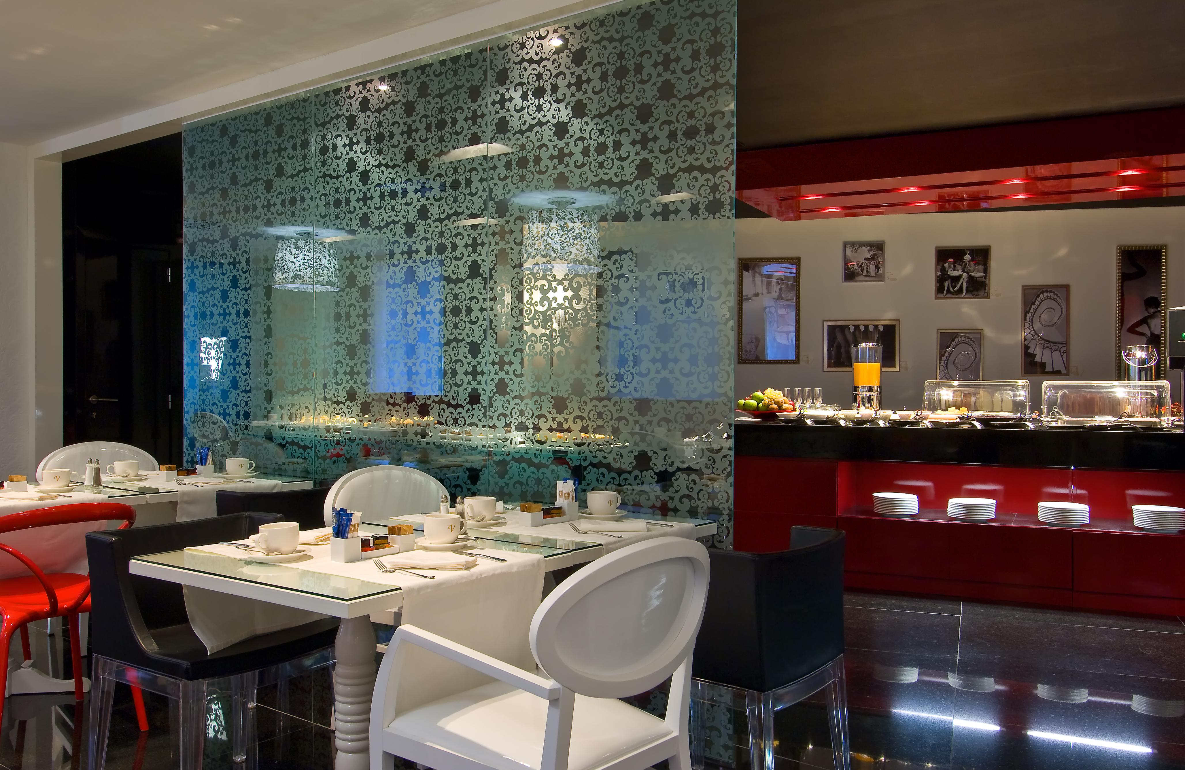 Vincci Via - 66 Hotel Madrid Étterem fotó